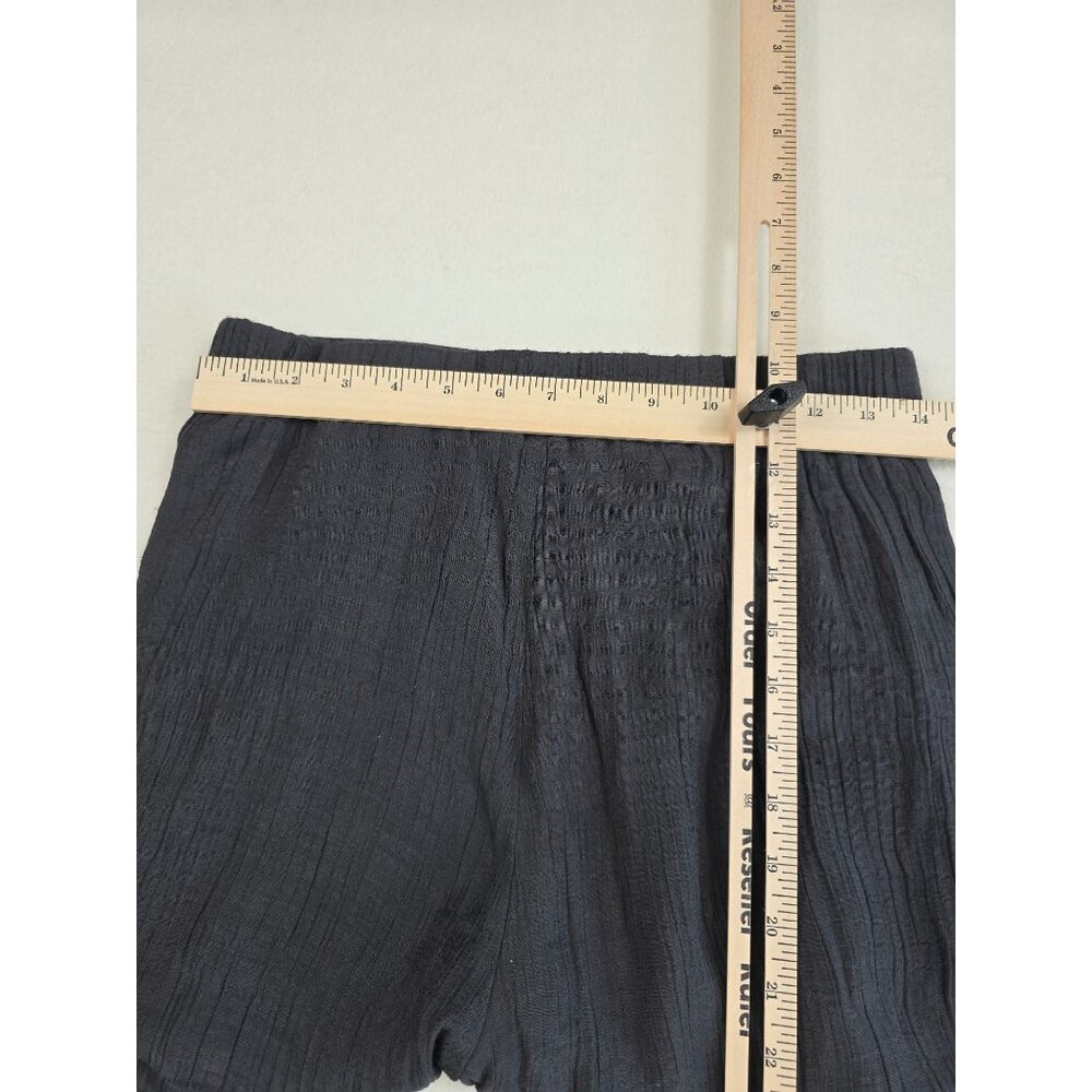 Wonderly Womens Grey High Rise Wide-Leg Pull On Pants Size S Crinkle Comfy Cozy - Picture 5 of 6